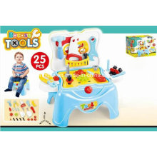 Stool Play Set Toy for 25PCS Tools